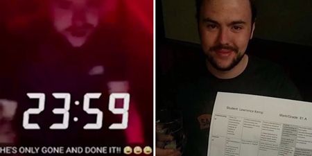 Unfortunately the story of that student who completed his essay in a nightclub is a fake