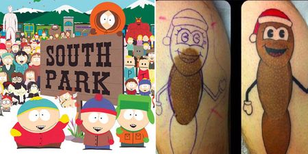 This person turned a birthmark into the perfect South Park tattoo