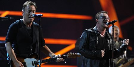 Bono tells Jimmy Kimmel about a great piece of advice he received from Bruce Springsteen