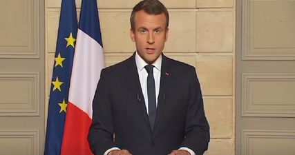 WATCH: Emmanuel Macron delivers inspirational response to US Paris withdrawal, trolls Donald Trump for good measure