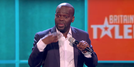 Watch Daliso Chaponda bring the house down with “fantastically non-PC” BGT semi-final performance