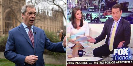 Fox News call Nigel Farage and Katie Hopkins’s views “reprehensible” after having them on as guests