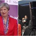 Theresa May clearly isn’t a fan of Lord Buckethead