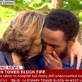 Grenfell Tower resident breaks down as he describes people jumping from burning building