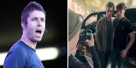 Liam Gallagher meets fans without tickets to his gig, puts them down on his guestlist