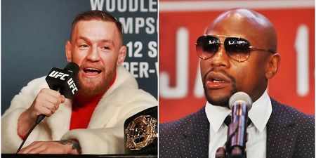 WATCH: Floyd Mayweather’s first interview since McGregor fight was announced