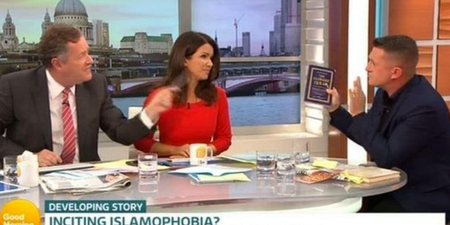 Piers Morgan tears into “disgrace” Tommy Robinson on Good Morning Britain