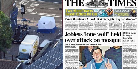 The Times is accused of ‘double standards’ following Tuesday’s front page