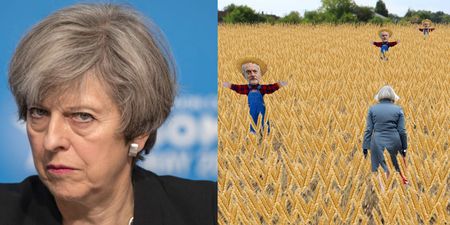 This Theresa May Fields of Wheat game is the naughtiest thing you will do today