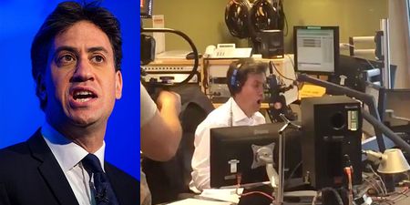 Watch: Heroic Ed Miliband attempts to sing death-metal live on the radio