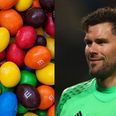 Confused football fans react to Ben Foster’s bizarre M&M-eating technique