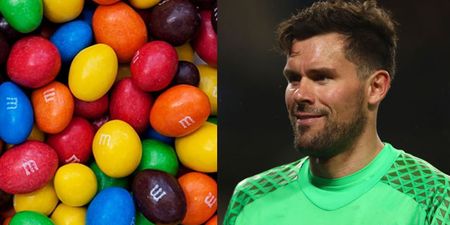 Confused football fans react to Ben Foster’s bizarre M&M-eating technique