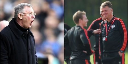 Sir Alex Ferguson was shocked by one particular piece of business from Louis van Gaal