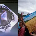 The best and funniest flags spotted at Glastonbury 2017