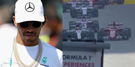 Watch: Furious Vettel drives into Hamilton during chaotic Azerbaijan GP
