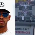Wait a second, is this Lewis Hamilton challenging  Sebastian Vettel to a FIGHT after Baku collision?