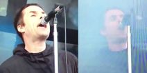 Liam Gallagher’s pissed-off reaction to a fog machine is a true Glastonbury 2017 highlight