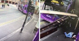 Man gets hit by a bus, somehow comes away without a scratch, and walks right into a pub