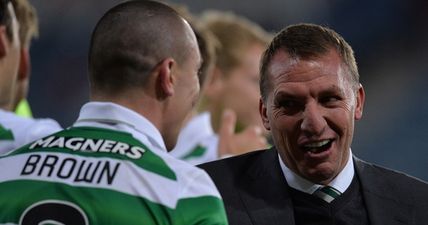 Scott Brown maybe got a bit carried away with suggestion about Brendan Rodgers