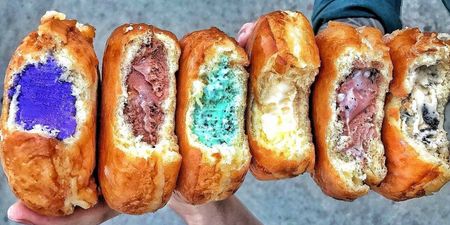 Ice cream-filled doughnuts exist and we demand someone bring them to the UK