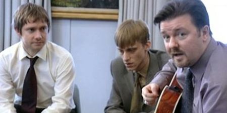 Ricky Gervais reveals inspiration for Brent, Tim and Gareth on The Office anniversary