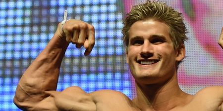 Sage Northcutt’s arms are frankly getting ridiculous at this stage