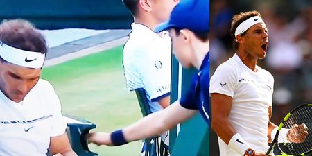 Watch: ‘Lazy’ Rafael Nadal angers Wimbledon viewers by asking ballboy to bin his rubbish for him