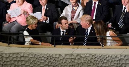 WATCH: Donald Trump accused of being ‘sexist creep’ for comment to French first lady