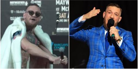 There’s no doubt Floyd Mayweather has got under Conor McGregor’s thin skin