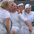 WATCH: Kim Clijsters dresses fan in skirt and invites him to play tennis at Wimbledon