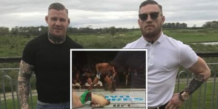 Conor McGregor’s teammate fell victim to a very bizarre knockout on Glasgow card