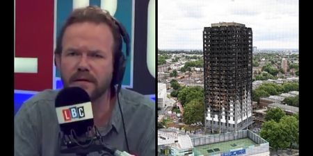 Watch: LBC’s James O’Brien passionately defends his coverage of Grenfell tragedy