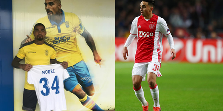Kevin-Prince Boateng shows support to Ajax player with beautiful gesture