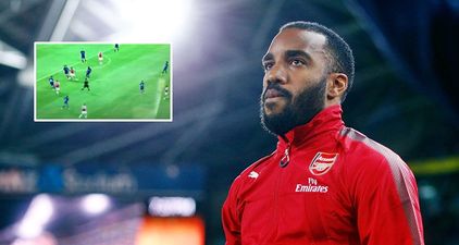 Loose Alexandre Lacazette touch provokes inevitable reaction from Manchester United fans