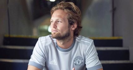 Daley Blind had an absolute shocker with his Instagram post of Manchester United third kit