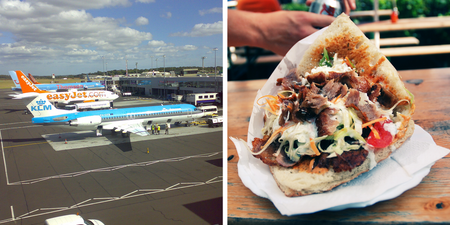 Newcastle Airport now sells doner kebabs that you can take on flights