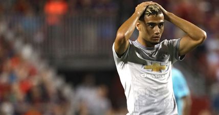 Manchester United supporters noticed something very unique about Andreas Pereira’s corners