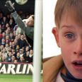 Football fans are confused by the sight of Macaulay Culkin in a West Ham shirt