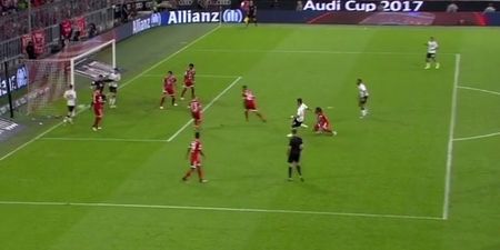 It took the commentators quite a while to figure out that Liverpool goal was disallowed