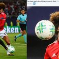 Even Marouane Fellaini sees the funny side to *that* European Super Cup picture