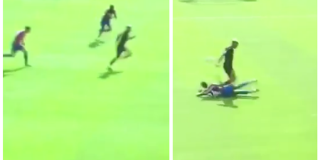 Man United youngster puts in strong contender for tackle of the season on opening day