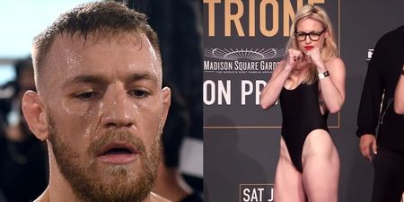 Crossover star Heather Hardy literally laughed when asked about McGregor vs. Mayweather