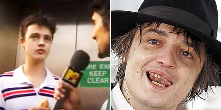 WATCH: A fresh-faced (and very funny) Pete Doherty queuing up for an Oasis album 20 years ago today