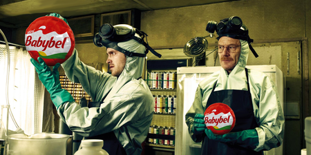 Breaking Bad but with Babybels instead of drugs