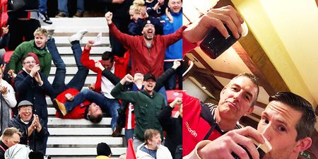Meet Mick and Phil – the Stoke fans whose goal celebration went viral