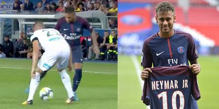 WATCH: Neymar humiliates another opponent before producing a sublime no-look cross for PSG
