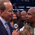 Floyd Mayweather reveals what he said to Conor McGregor after the fight