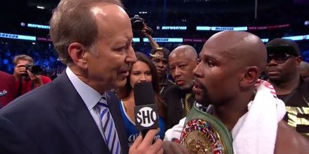 Floyd Mayweather reveals what he said to Conor McGregor after the fight