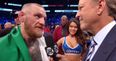 One aspect of Conor McGregor’s post-fight interview had everyone talking