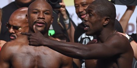 Floyd Mayweather’s 49th opponent is eager to make his UFC debut